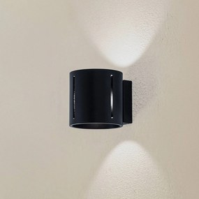 SOLLUX LIGHTING Applique Topa up/down, corpo nero