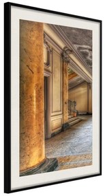 Poster  Foyer  Cornice Quadri Cornice nera con pass-partout, Larghezza x Altezza Home decor 20x30