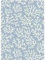 Långelid / von Brömssen Tapete Coral - Faded Denim