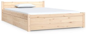 Giroletto con cassetti 120x190 cm small double
