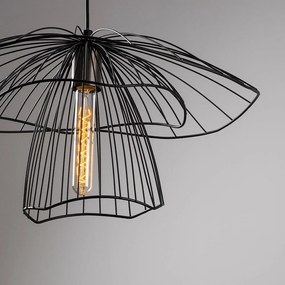 Lampadario nero ø 50 cm Tel – Opviq lights