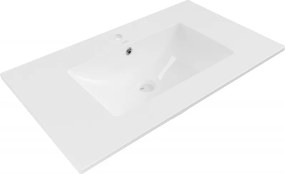 Mexen Atena lavandino incassato nel piano 80 x 46 cm, bianco - 25018000