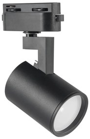 Faretto per sistema a binario LYNX 1xGU10/10W/230V nero
