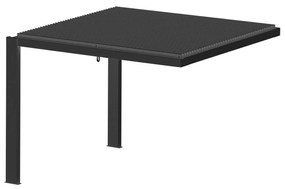 MOONTRIMMER - modulo per estensione pergola bioclimatica in alluminio modulare 3 x 3 m