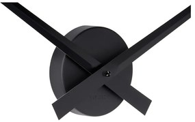 Orologio da parete nero Little Big Time - Karlsson