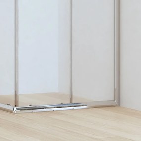 Kamalu - Box doccia ad angolo 70x70 altezza 170 vetro trasparente 6mm | CHIARA EDGE-Q