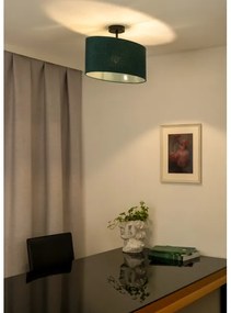 Duolla - Lampadario a plafone OVAL 1xE27/15W/230V verde