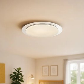 Plafoniera LED dimmerabile SONIC LED/35W/230V 3000-6000K Ø 45 cm bianco + telecomando