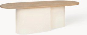 Tavolino ovale in legno Looi
