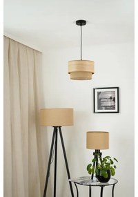 Brilagi - Lampadario Montana Boho 1xE27/15W/230V Ø 25 cm marrone/nero