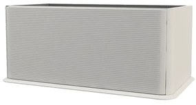 Mobile da bagno sotto lavabo BADEN HAUS Bohemia bianco laccato opaco L 98 x H 42 x P 50 cm 1 cassetto, lavabo non incluso
