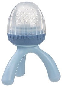 Ciuccio per alimenti e massaggiagengive - blu chiaro