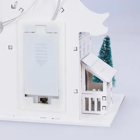 Brilagi - Chiesetta natalizia LED/2xAA