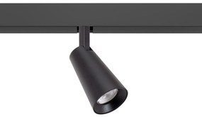 Faro LED 15W Magnetico CCT CRI92 36° Nero 48V - BRIDGELUX LED Colore Bianco Variabile CCT