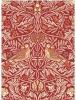 Morris & Co Carta da parati Bird - Madder/ Weld