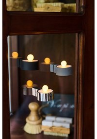 Decorazioni luminose grigie in set di 2 Amalia - Sirius