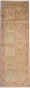 Cashmere Silk Tappeto orientale 90 x 270 (Indian) Annodato A Mano