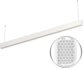 Lampada LED Sospesa 40W 120cm UGR11 DALI2 con driver Philips Bianca o nera