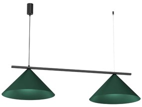 Lampadario a sospensione CAPITAL 2xGX53/15W/230V verde