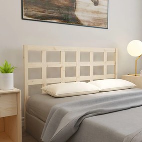 Testiera Per Letto 145,5x4x100 Cm Legno Massello Di Pino /