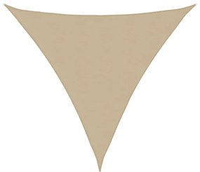 Parasole A Vela İn Tessuto Oxford Triangolare 6x6x6 M Beige /
