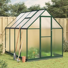 Telaio Serra Con Base Verde 224x169x202 Cm İn Alluminio /