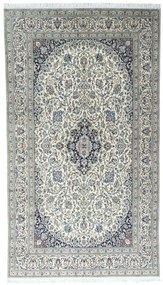 Nain Tappeto persiano 300x170 Beige (Iran) Annodato A Mano