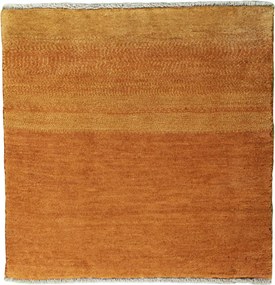 Gabbeh Tappeto persiano 80x80 Giallo (Iran) Annodato A Mano