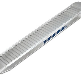 Rampa di salita in alluminio richiudibile L 150 x H 34.5 cm, portata max 1650 kg