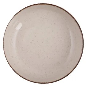 Servizio di piatti 24 pezzi beige/porcellana