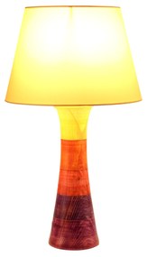 Lampada da comodino in legno di abete - ABC 001