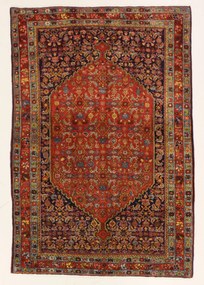 Bidjar Tappeto 170x110 (Iran) Annodato A Mano