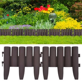 Bordature Per Prato 36 Pz Marroni 10 M İn Pp /