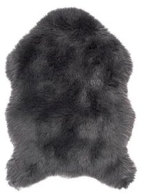 Pelliccia di agnello grigio scuro, 60 x 90 cm - Tiseco Home Studio