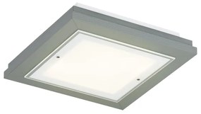 Argon 1868 - Plafoniera TABOR 4xE27/15W/230V 42x42 cm grigia