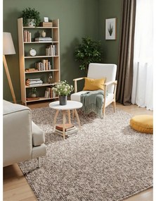 Tappeto grigio lavabile 240x340 cm Rocco Taupe – Elle Decoration