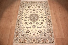 Nain Tappeto persiano 130 x 90 (Iran) Annodato A Mano
