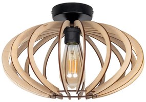 Lampadario a plafone EARTH 1xE27/60W/230V nero/beige