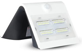 Applique a LED solare con sensore LED/3W/3,7V 3000/4000K IP65 bianco