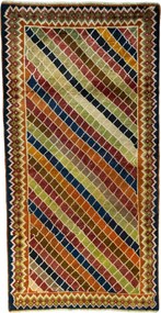 Gabbeh Tappeto 100x200 (Iran) Annodato A Mano
