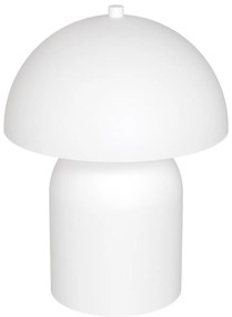 Lampada Da Tavolo Moderna Hera Acciaio Bianco 2 Luci G9 Ip20