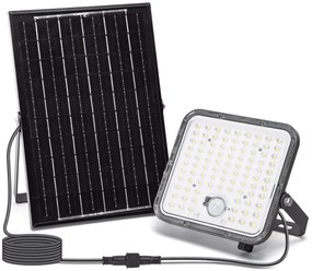 Aigostar - LED Faro solare dimmerabile con sensore LED/120W/3,4V IP66 + +TC