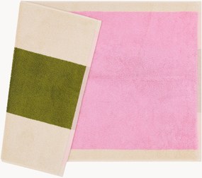 Tappeto da bagno in cotone organico pettinato Combed