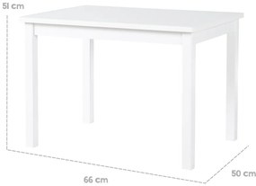 Tavolino per bambini 50x66,5 cm – Roba