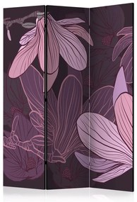 Paravento Dreamy flowers [Room Dividers]