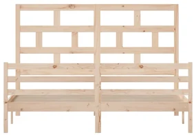 Giroletto in legno massello 180x200 cm 6ft super king