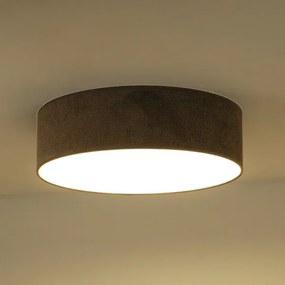 Duolla - Lampada LED da soffitto CORTINA LED/26W/230V Ø30 cm 4000K marrone