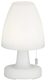 Lampada da tavolo a LED bianca (altezza 25 cm) Termoli - Fischer &amp; Honsel