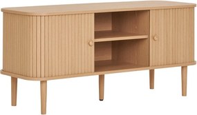 Mobile TV di colore naturale con effetto pino 113x51,5x40 cm Nikko – House Nordic