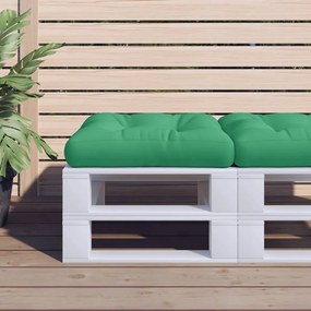 Cuscino Per Pallet Verde 58x58x10 Cm İn Tessuto /